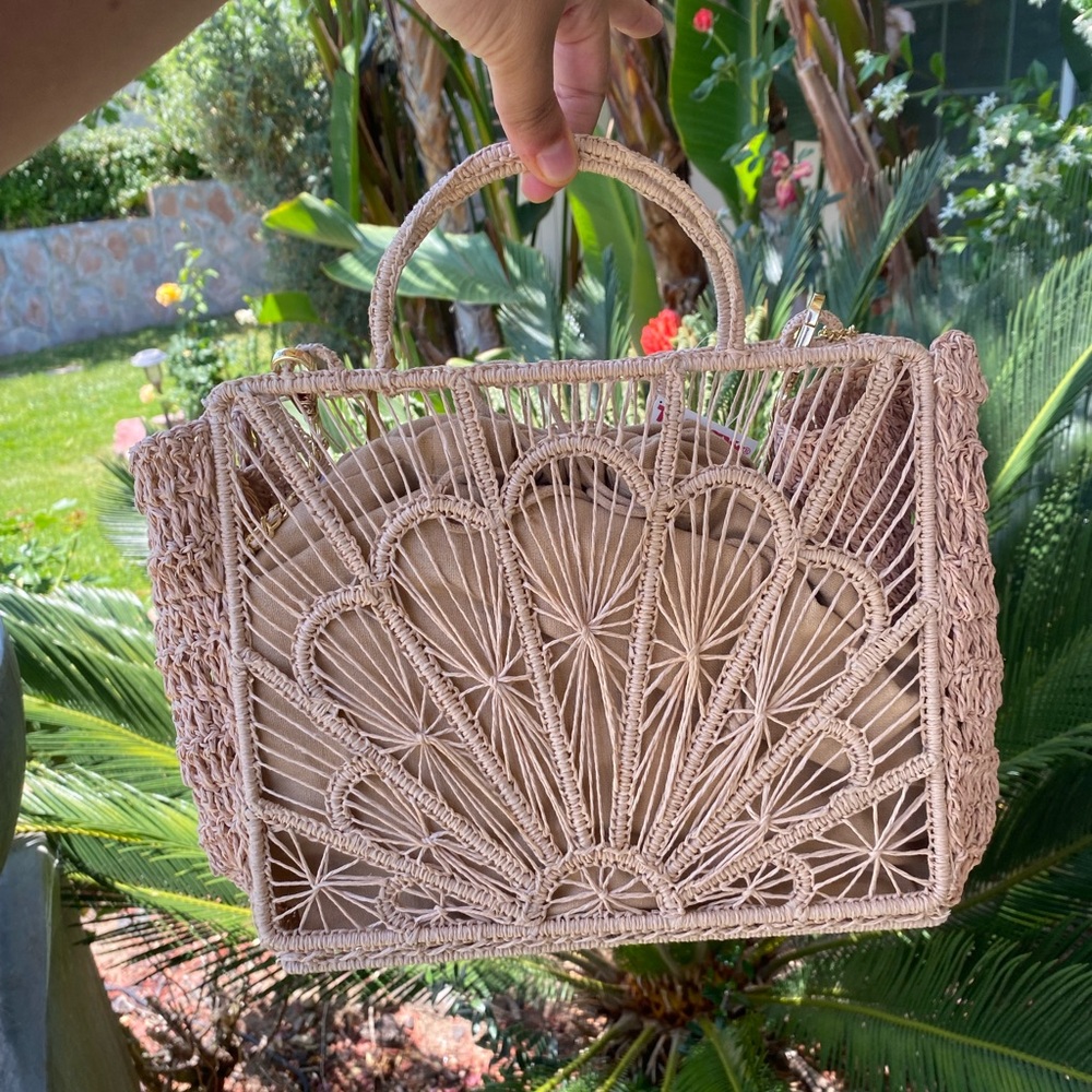 SOLD! Made in India House of Harlow 1960 Handwoven Purse/Bag (Viral TJ Maxx)